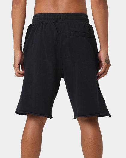 National Collegiate Athletic Association UNC Raw Edge Sweat Shorts Faded Black
