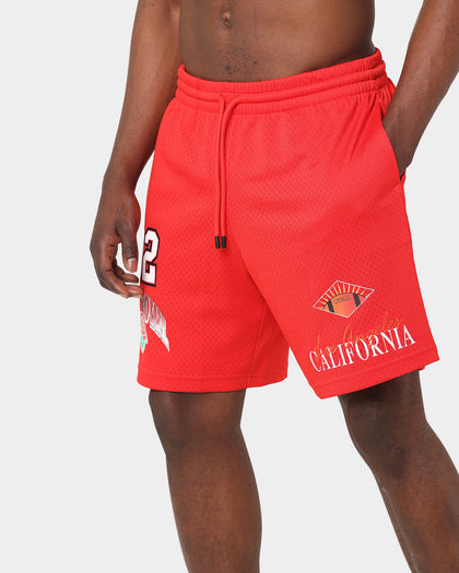 National Collegiate Athletic Association Rose Bowl Champ Shorts High Risk Red
