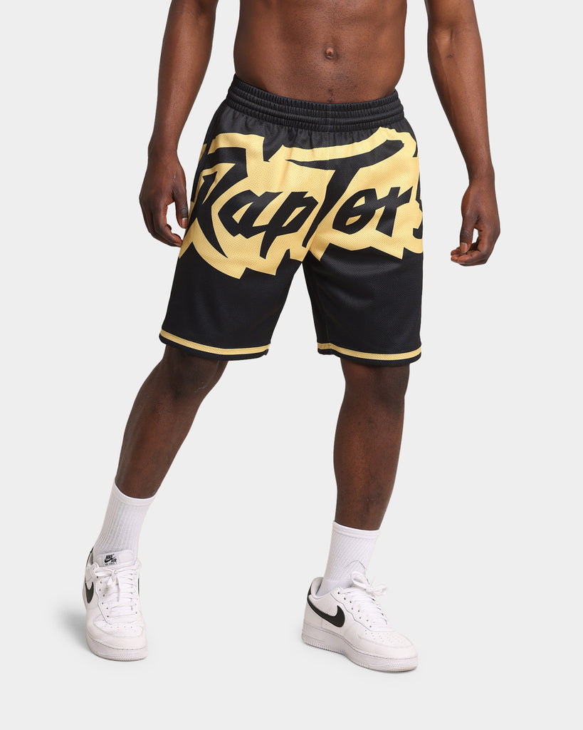 Mitchell & Ness x NBA Raptors Big Face Black T-Shirt