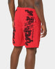 Supreme Dragon Water Shorts Red