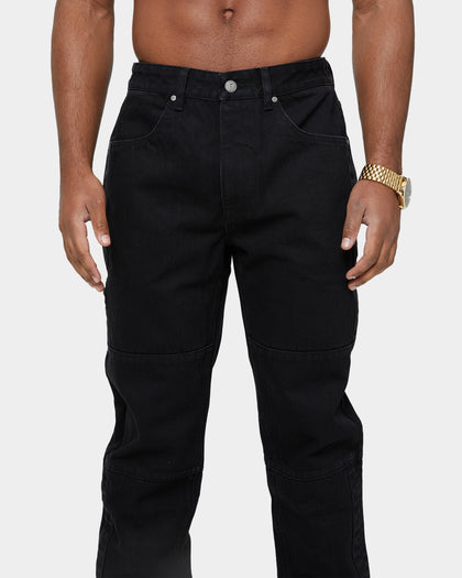 Carre Simplicite Panel Slim Jeans Black