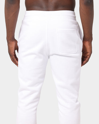 Carré Rhinestone Rose Sweatpants White