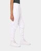 Carré Rhinestone Rose Sweatpants White