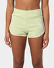 Majestic Athletic Women's New York Yankees Rib Shorts Cucumber