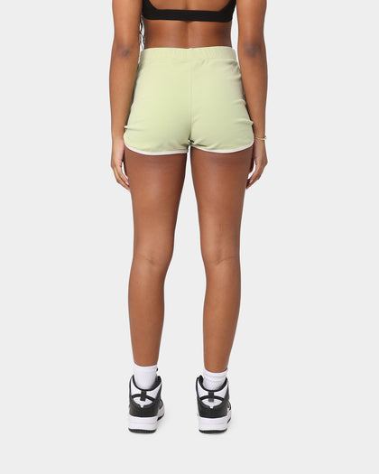 Majestic Athletic Women's New York Yankees Rib Shorts Cucumber