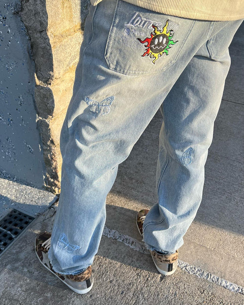 Loiter Freedom Skate Jeans Washed Blue