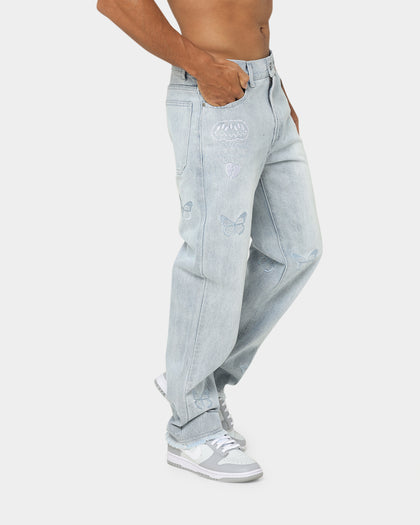 Loiter Freedom Skate Jeans Washed Blue