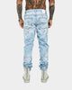 Saint Morta Lover Distressed Jeans Superwash Blue