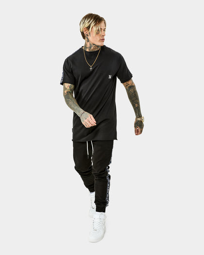 Saint Morta Monolith Sport Joggers Black/Navy