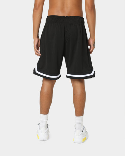 New Era New York Yankees Striped Mesh Shorts Black