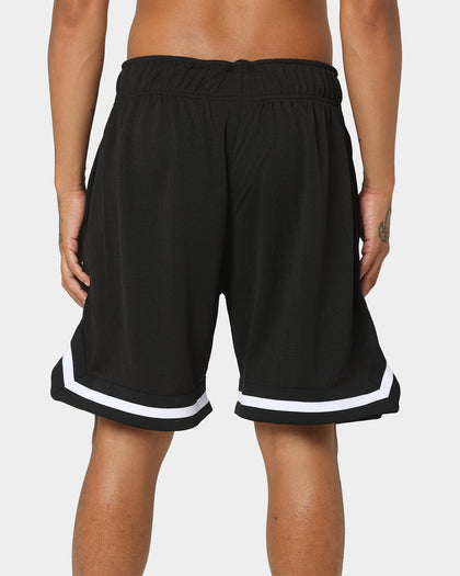 New Era New York Yankees Striped Mesh Shorts Black