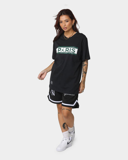 New Era New York Yankees Striped Mesh Shorts Black