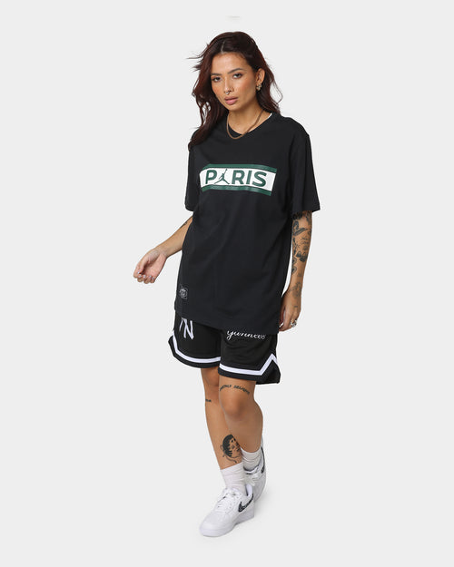 New Era New York Yankees Striped Mesh Shorts Black