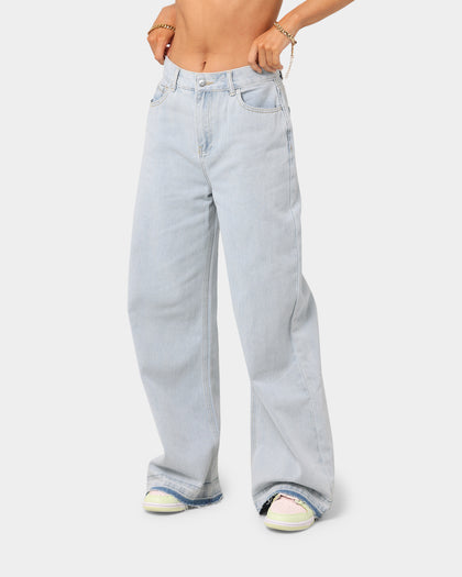 XXIII Women's Sariah Wide Leg Jeans Blue