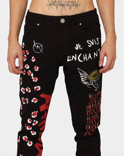 Lifted Anchors Detention Denim Jeans Black