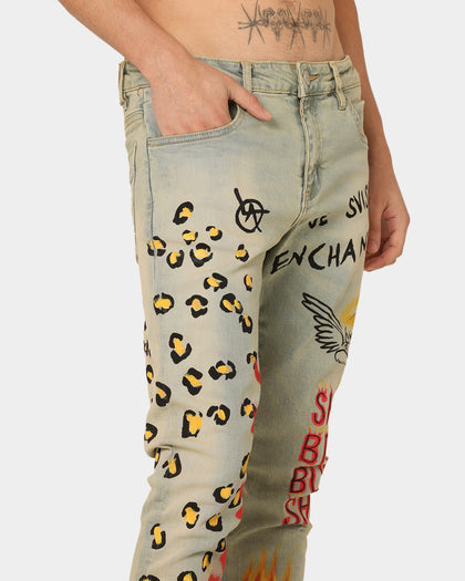 Lifted Anchors Detention Denim Jeans Blue