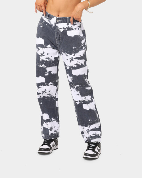 XXIII Blaise Splatter Jeans Blue