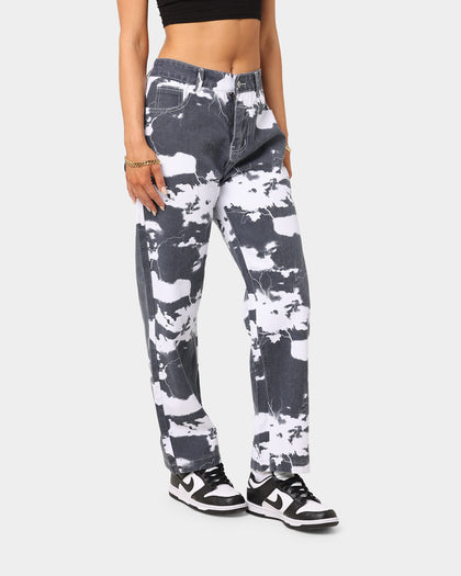 XXIII Blaise Splatter Jeans Blue