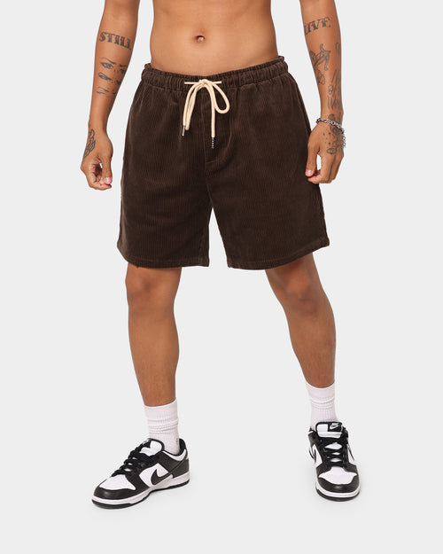 XXIII Riven Cord Shorts Tan