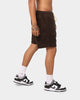 XXIII Riven Cord Shorts Tan