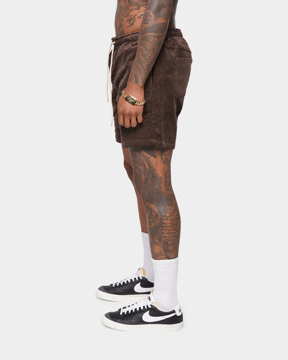 XXIII Riven Cord Shorts Tan