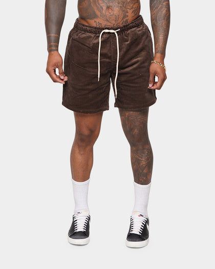 XXIII Riven Cord Shorts Tan