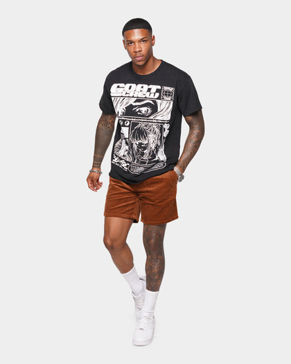 XXIII Riven Cord Shorts Brown