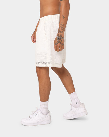 XXIII Kendric Lace Shorts Cream