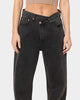 XXIII Women's Coco Asymmetric Jeans Black