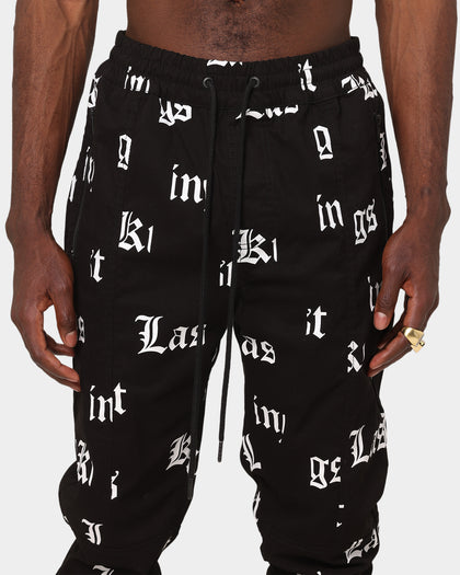 Last Kings Fragment Joggers Black