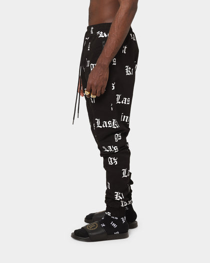 Last Kings Fragment Joggers Black