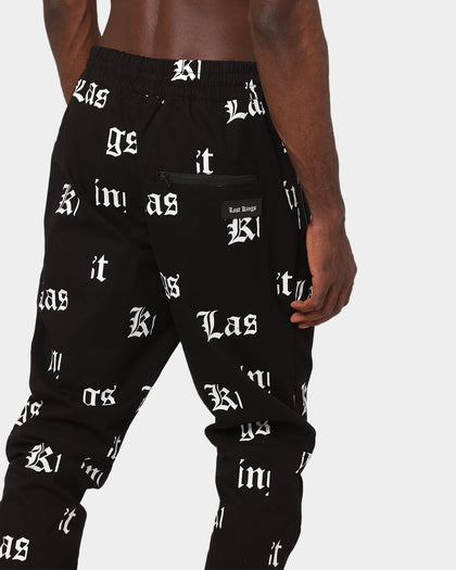Last Kings Fragment Joggers Black