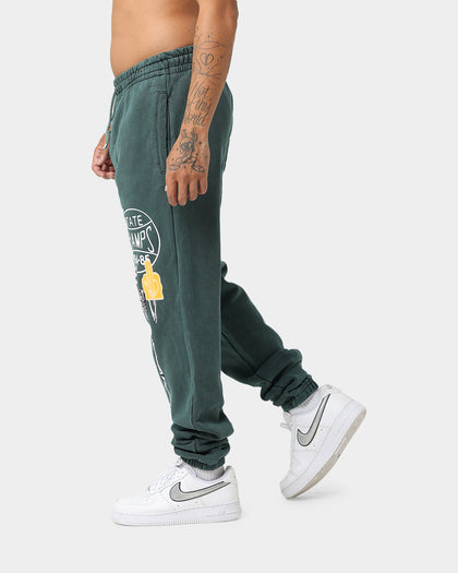 Diet Starts Monday State Champs Sweat Pants Green