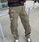 Loiter Sketch Cargo Pants Khaki