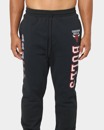 Mitchell & Ness Chicago Bulls Vintage Finals Sweat Pants Faded Black