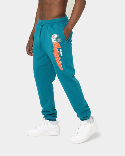 Mitchell & Ness Miami Dolphins Wordmark Sweat Pants Faded Teal