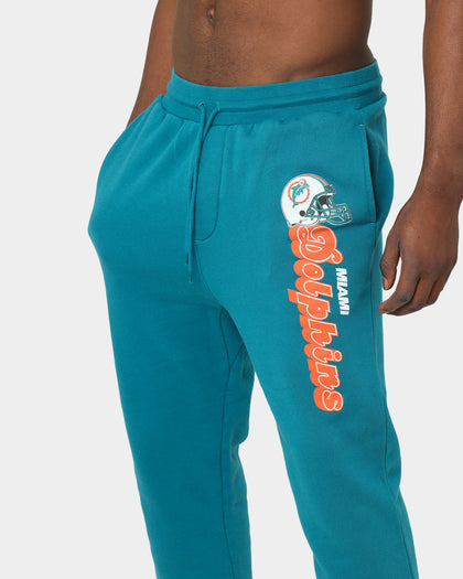 Mitchell & Ness Miami Dolphins Wordmark Sweat Pants Faded Teal