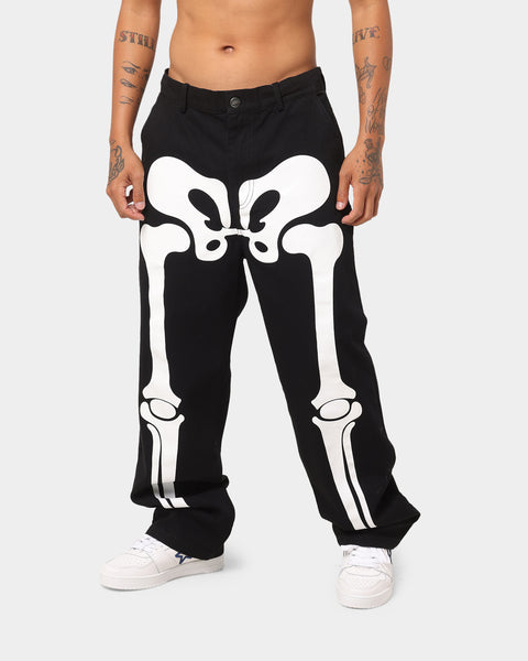XXIII Skeleton Pants Black/White | Culture Kings US