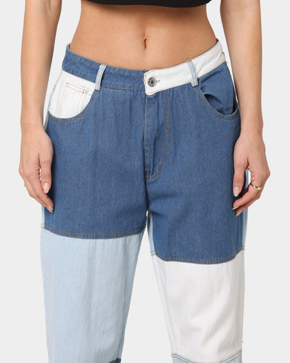 XXIII Women's Candie Stripe Jeans Blue