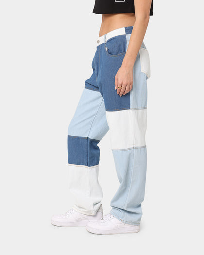 XXIII Women's Candie Stripe Jeans Blue