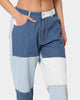 XXIII Women's Candie Stripe Jeans Blue