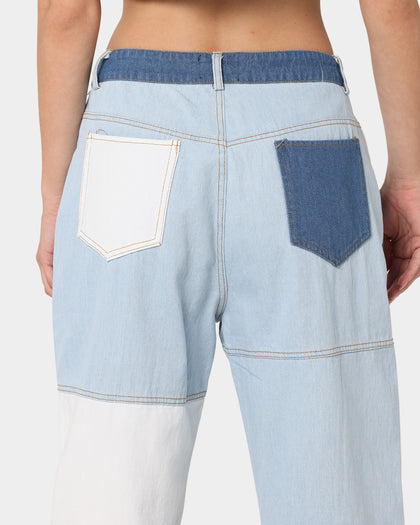 XXIII Women's Candie Stripe Jeans Blue