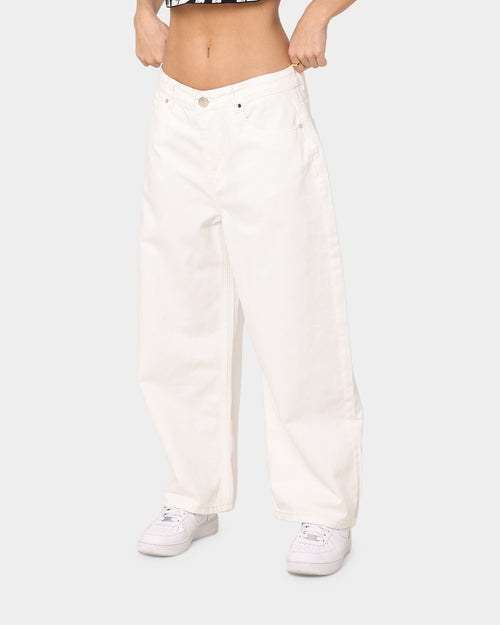 XXIII Women's Neve Wide Leg Jeans White