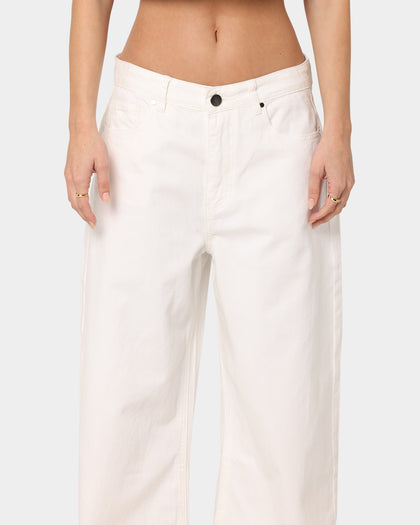XXIII Women's Neve Wide Leg Jeans White