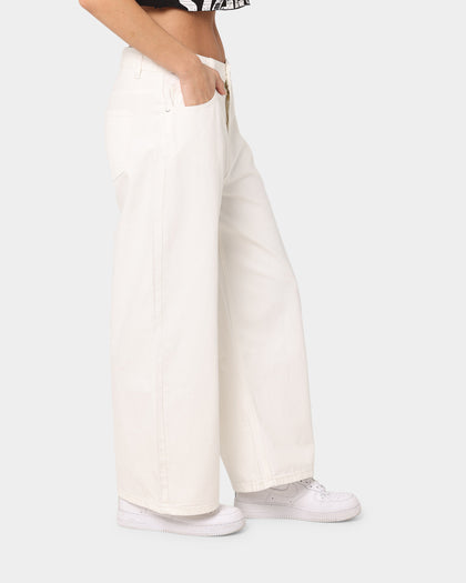 XXIII Women's Neve Wide Leg Jeans White