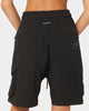 The Anti Order Reflective Man Made Cargo Shorts Black/Silver
