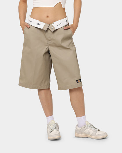 Dickies 13 Inch Loose Fit Work Shorts Khaki