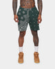 XXIII Jai Paisley Shorts Forest