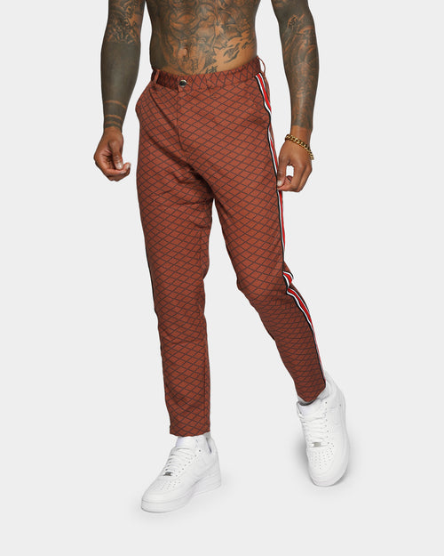 XXIII Vander Print Pants Brown
