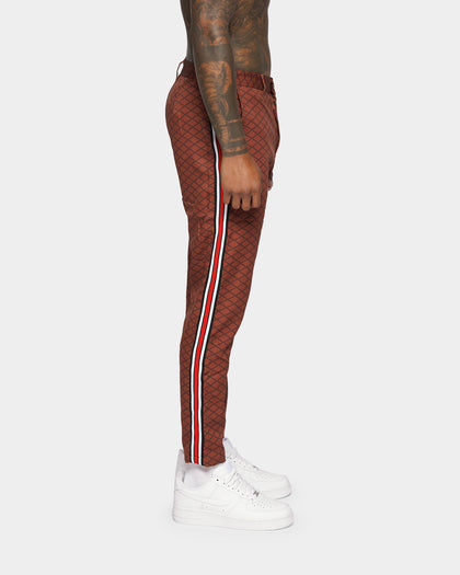 XXIII Vander Print Pants Brown